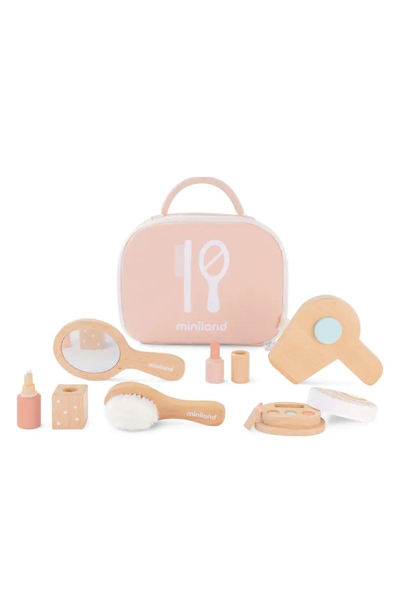 Miniland Beauty 8-Piece Wooden Doll Accessory Set | Nordstrom | Nordstrom