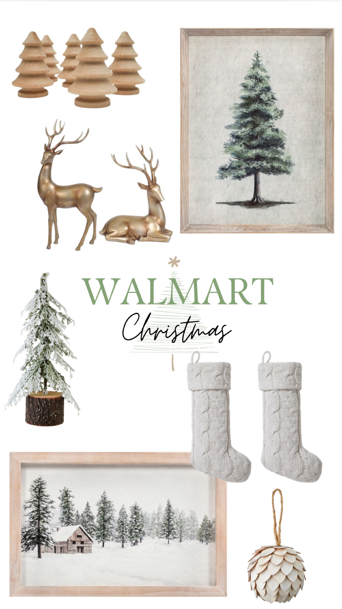 Neutral adorable Christmas finds from Walmart 

#LTKSeasonal #LTKHoliday