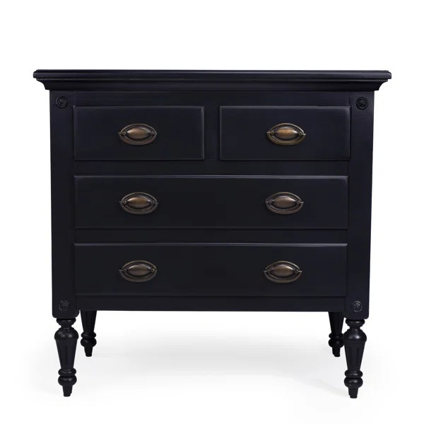Shelley 30.75'' Tall 4 - Drawer Accent Chest | Wayfair North America