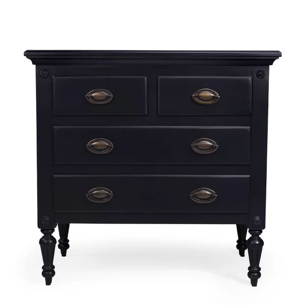 Shelley 30.75'' Tall 4 - Drawer Accent Chest | Wayfair North America