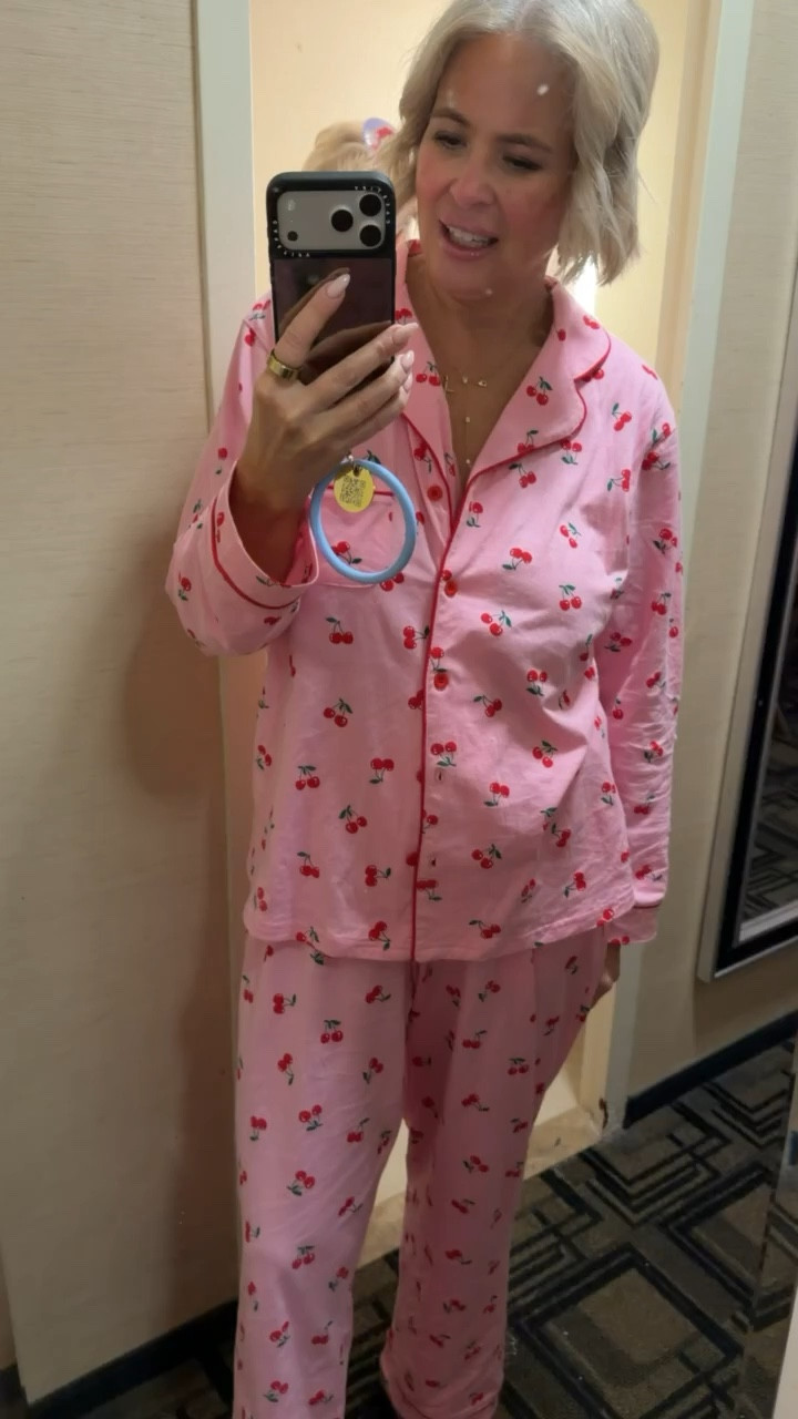 Our pajamas for NYC! From amazon, i’m wearing size large, but for a normal fit stick to true size! 

#LTKTravel #LTKSeasonal #LTKootd