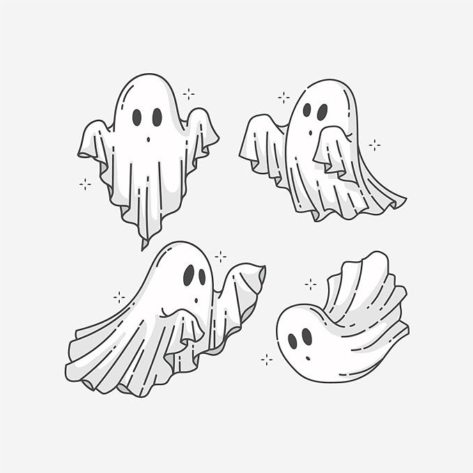 DAZONGE Ghost Halloween Decor, Set of 3 Ceramic Halloween Ghost Decorations Indoor, Ghost Decor w... | Amazon (US)