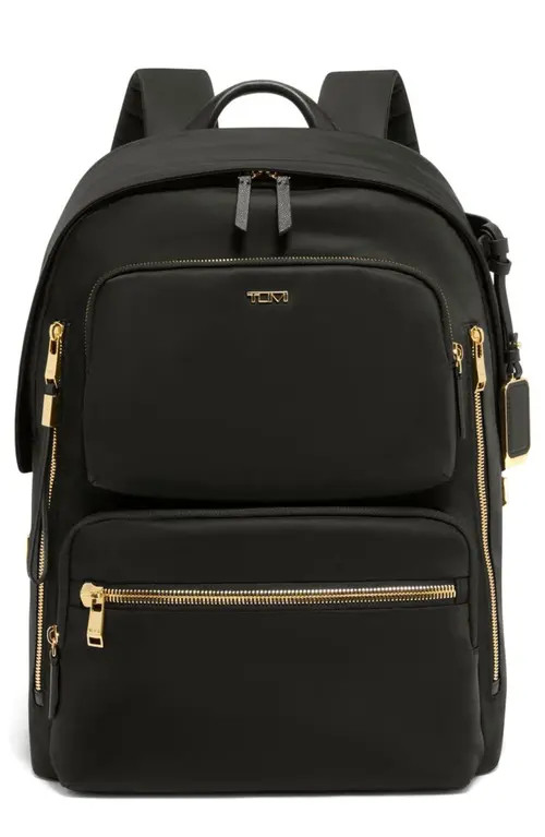 TUMI Montana Backpack in Black/Gold at Nordstrom | Nordstrom