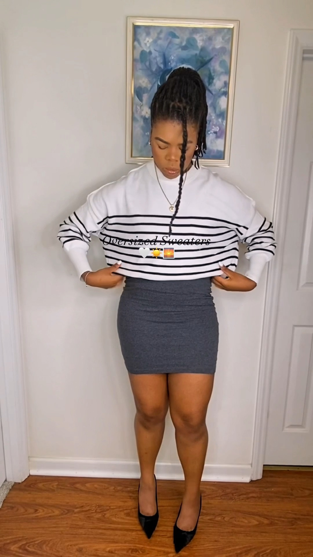 Love the fit of this oversized sweater, it truly makes any outfit look more chic. Perfect for work or a dressy event✨

I’m wearing a medium🫶🏽


#LTKootd #LTKWorkwear