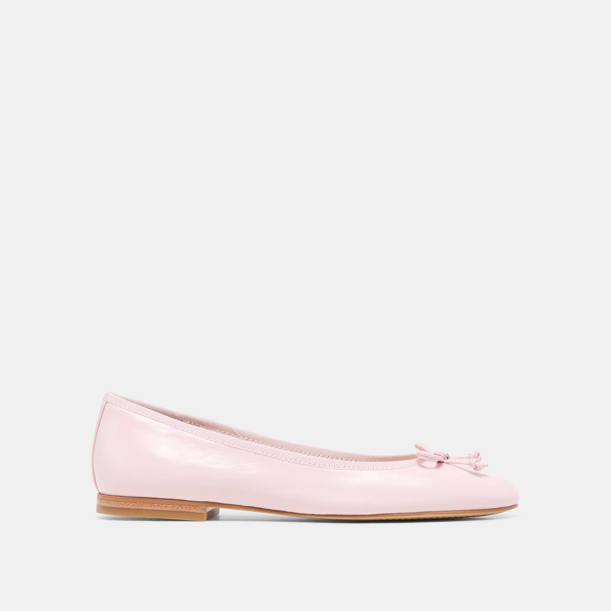 RITLA Light Pink Crinkle Patent Ballet Flats | Dolce Vita | DolceVita.com