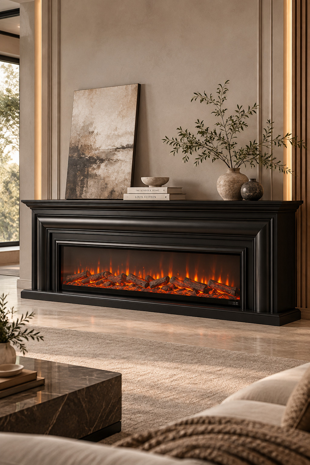 Looking for a fall living room upgrade that actually makes a difference? Try a tv stand with fireplace. The fireplace glow makes the room feel instantly warmer, while the console gives you storage for everything you don’t want sitting out. I found so many pretty Wayfair options in the 5 Days of Deals with select finds up to 60% off. #TVStandWithFireplace #FallLivingRoom #WayfairDeals #LivingRoomFurniture #FireplaceTVStand #CozyDecor #HomeFinds 

 #LTKSeasonal #LTKHome #LTKSaleAlert