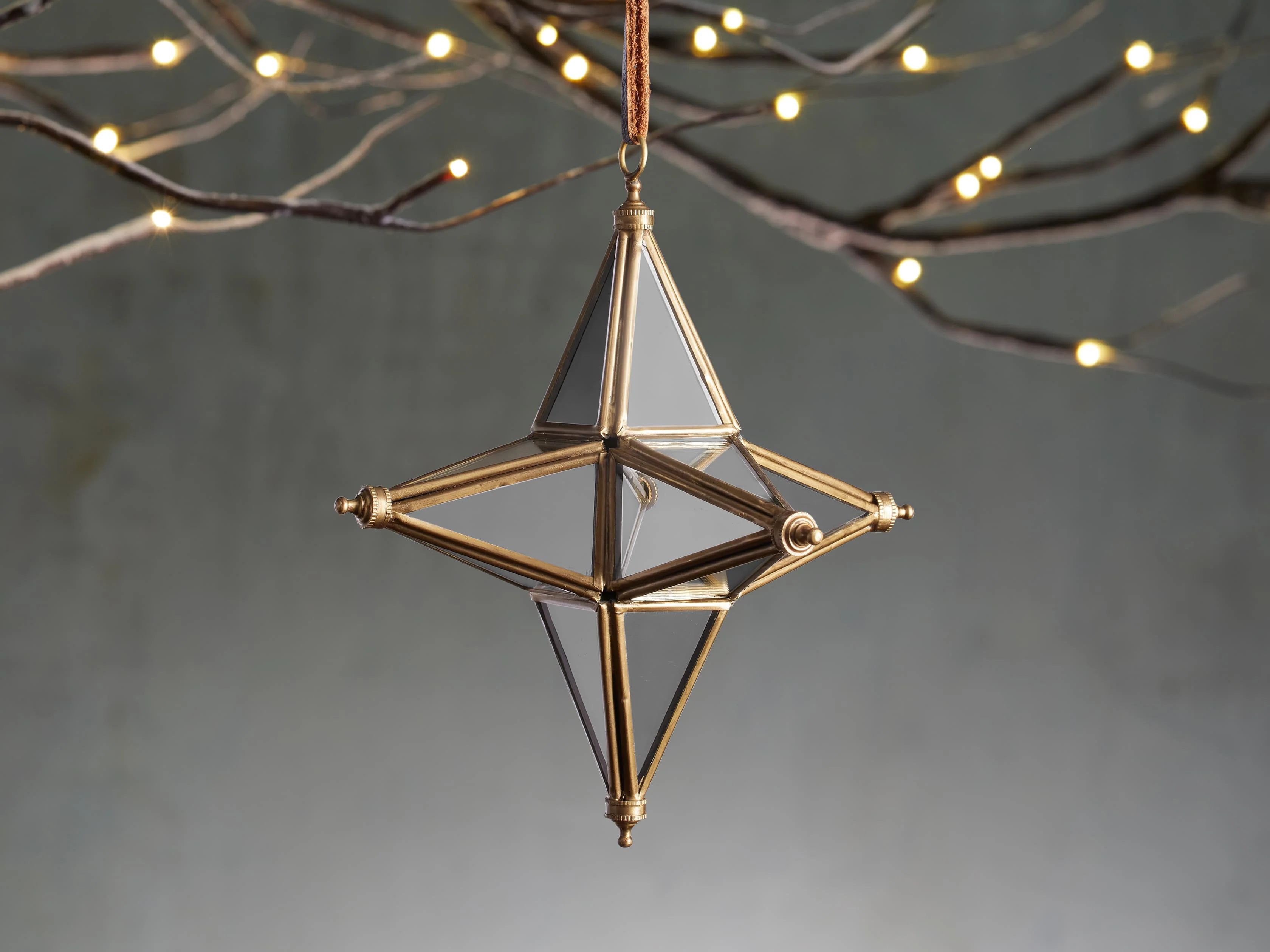 6 Point Moravian Star Ornaments (Set of 4) | Arhaus