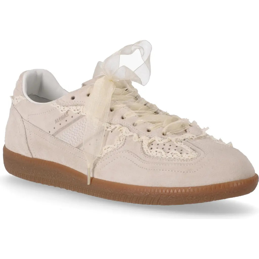 ALOHAS Tb.490 Crochet Trim Sneaker in Cream at Nordstrom, Size 6.5Us | Nordstrom