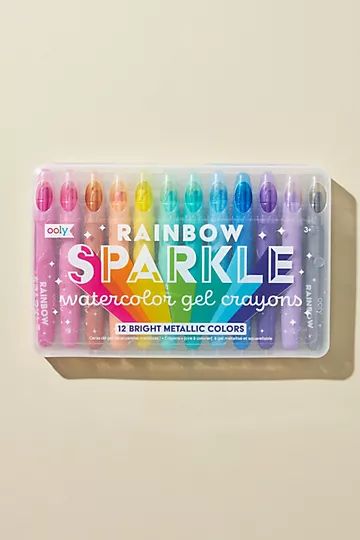 Rainbow Sparkle Gel Crayons | Anthropologie (US)