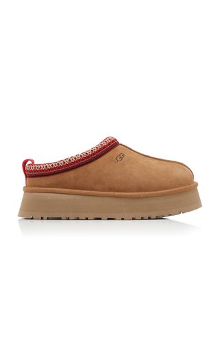 Tazz Suede Platform Slippers | Moda Operandi (Global)