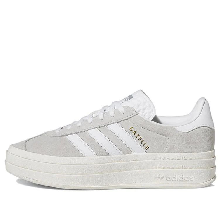 (WMNS) adidas Gazelle Bold 'Grey White' | KICKS CREW