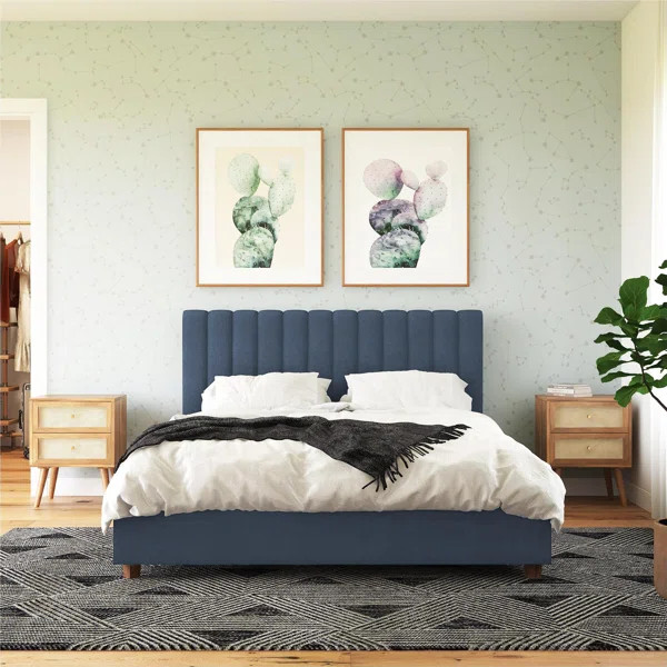 Brittany Upholstered Platform Bed | Wayfair North America