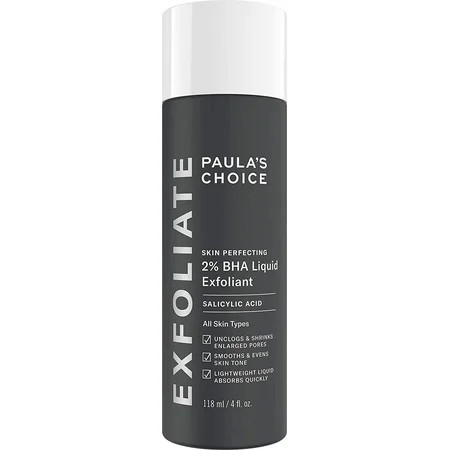 Paulas Choice--SKIN PERFECTING 2% BHA Liquid Salicylic Acid Exfoliant--Facial Exfoliant for Blackhea | Walmart (US)