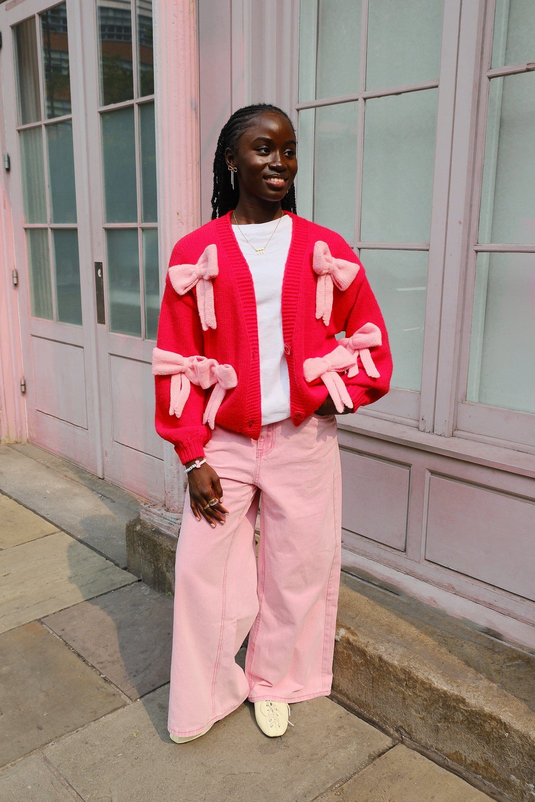 XOXO Puff Cardigan | Shop Now | Mure + Grand | Mulberry and Grand