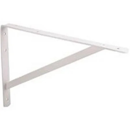 16 x 10 in. Heavy Duty Bracket Shelf - White | Walmart (US)