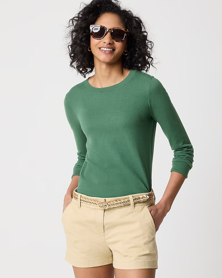Cotton Teddie sweater | J.Crew Factory