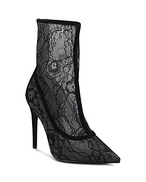 Kendall and Kylie Women's Alanna Lace Pointed Toe Booties | Bloomingdale's (US)