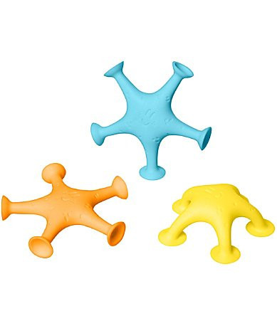Ubbi Starfish Suction Bath Toys 3-Piece Set - Multi | Dillard's