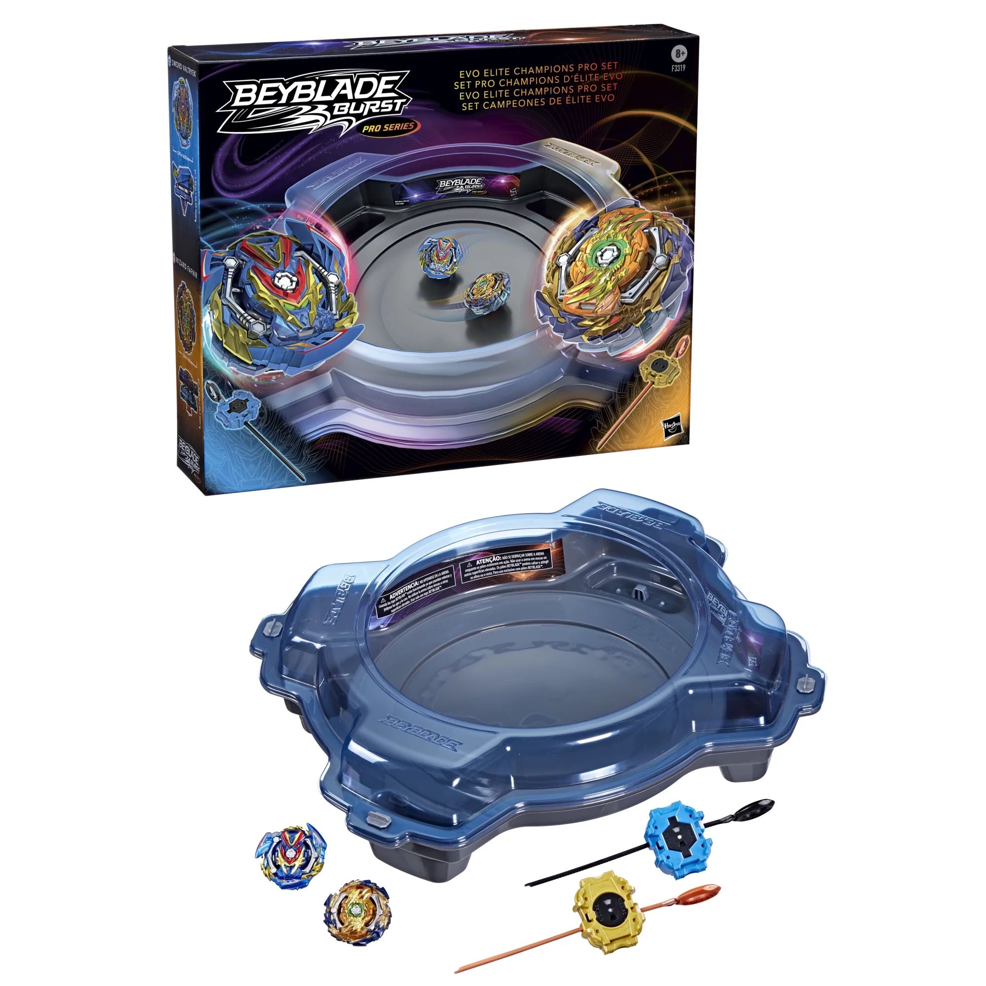 Beyblade Burst Pro Series Evo Elite Champions Pro Set, Battle Game Set with Beystadium - Walmart.... | Walmart (US)