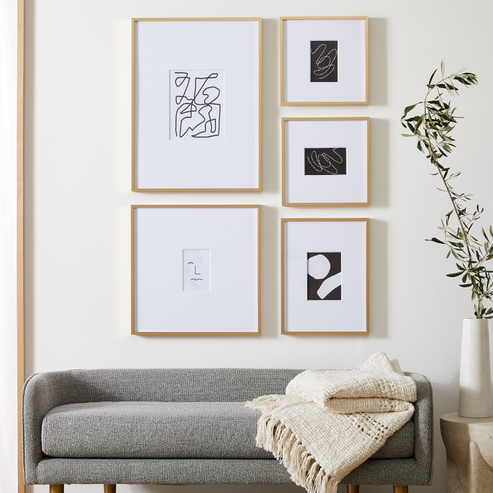 The Small-Space Classic Gallery Frames Set (Set of 5) | West Elm (US)