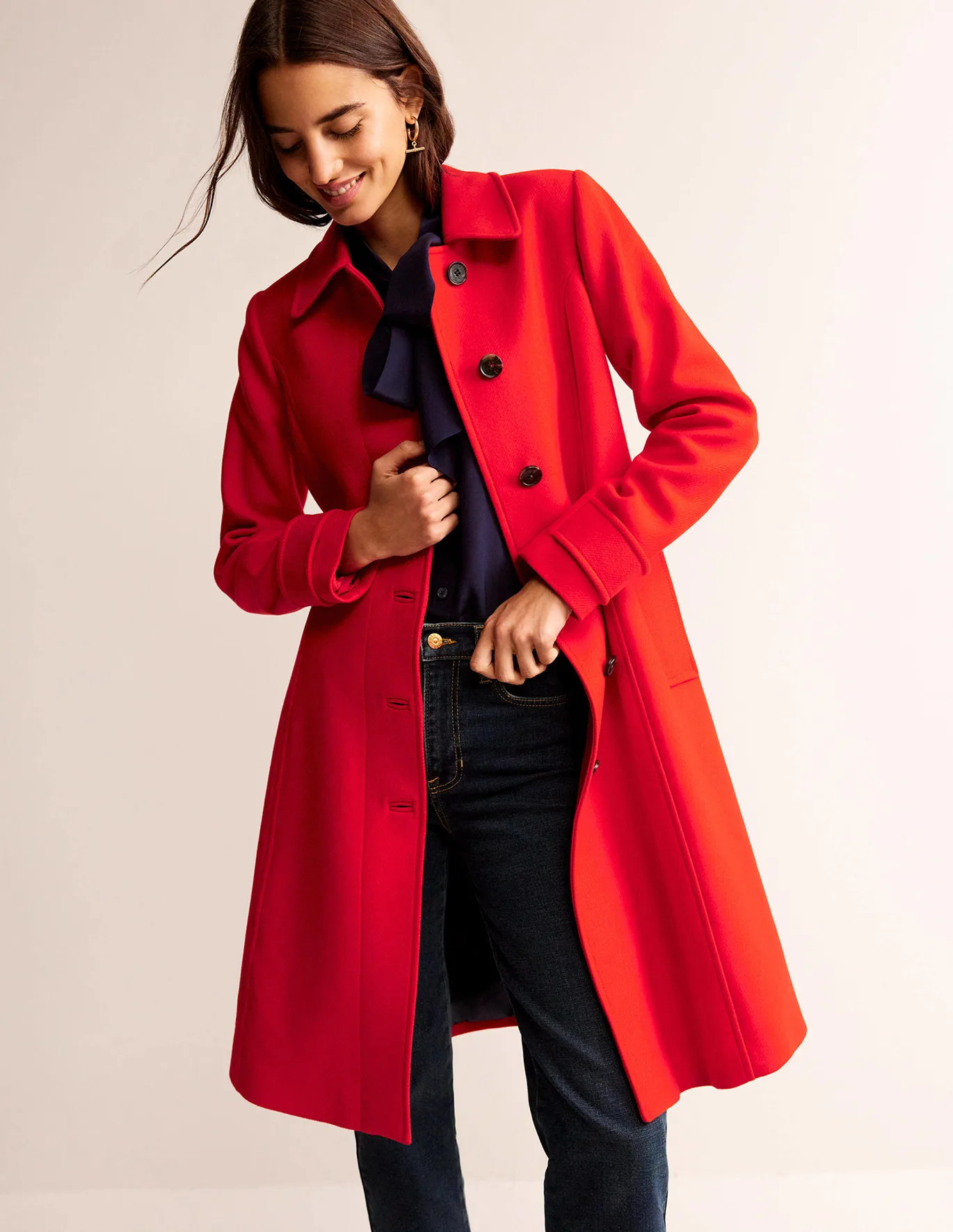 Durham Wool Collared Coat | Boden (US)