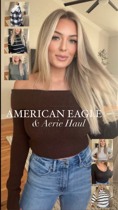 American Eagle & aerie haul! 

#LTKCyberWeek #LTKSeasonal #LTKfindsunder50