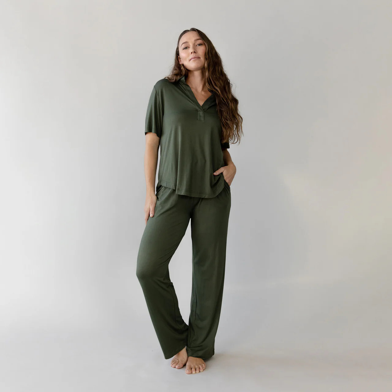 Stretch Knit Bamboo Pant | Cozy Earth