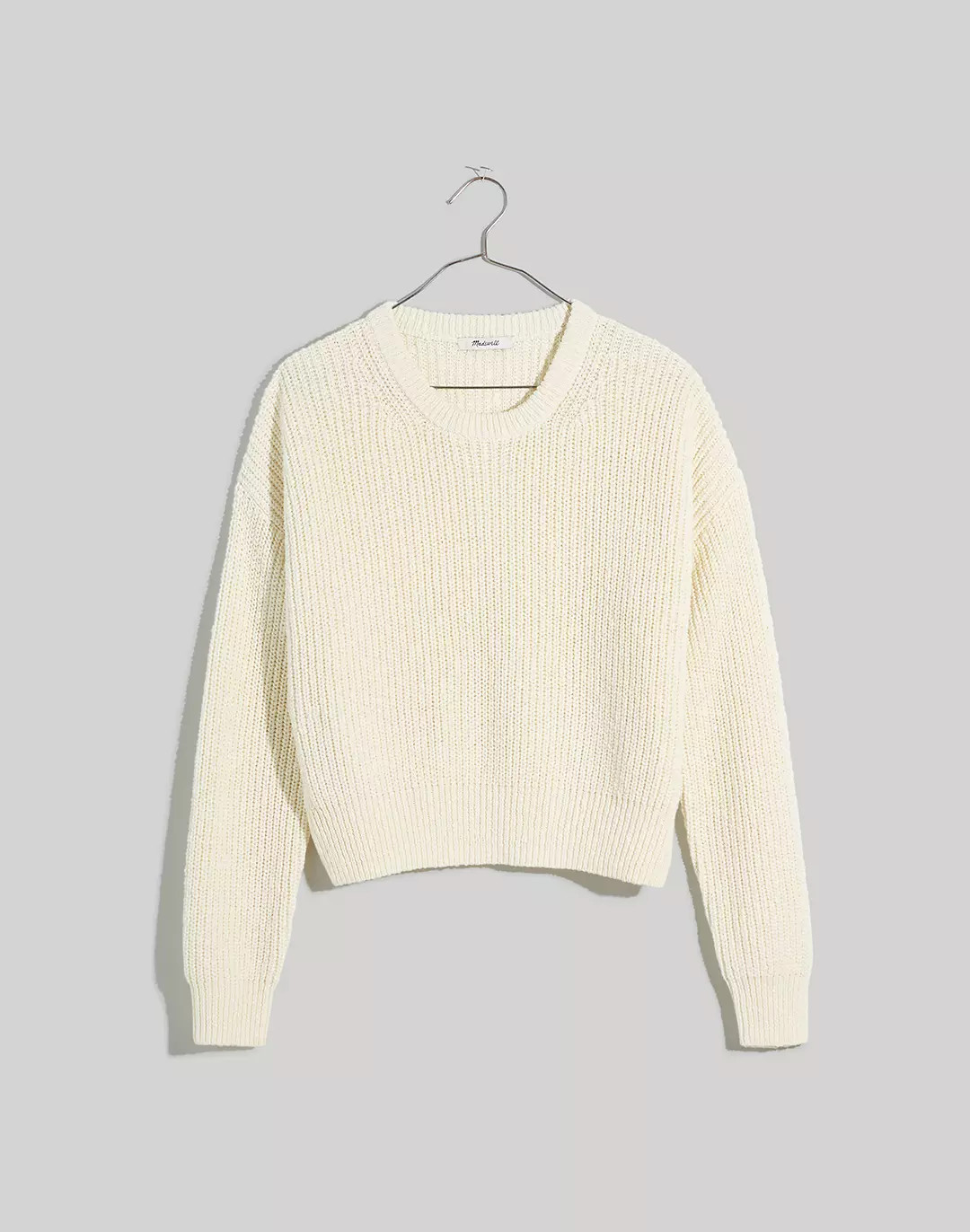 Textural-Knit Pullover Sweater | Madewell