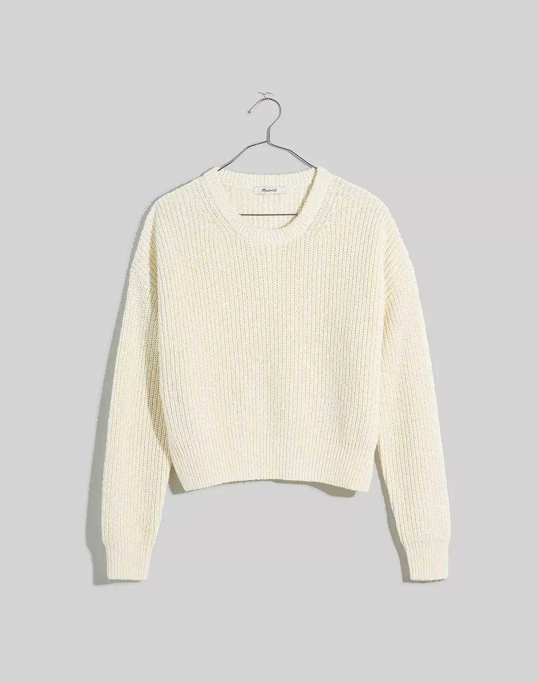 Textural-Knit Pullover Sweater | Madewell