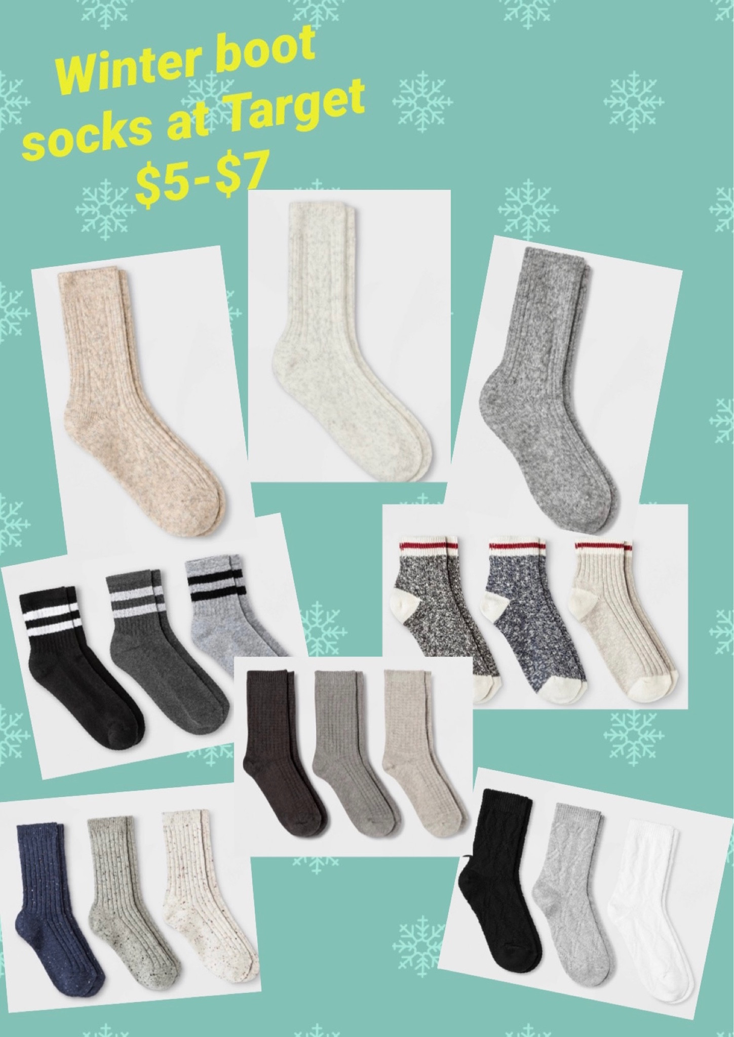 Target boot socks. Marled boot socks. Socks to wear with leggings. Oatmeal socks. Women’s socks

#LTKstyletip #LTKGiftGuide #LTKSeasonal