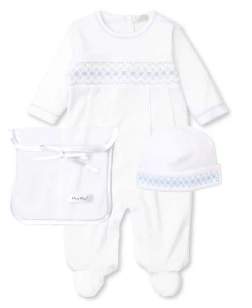CLB Summer 22 Footie & Hat Set | Kissy Kissy