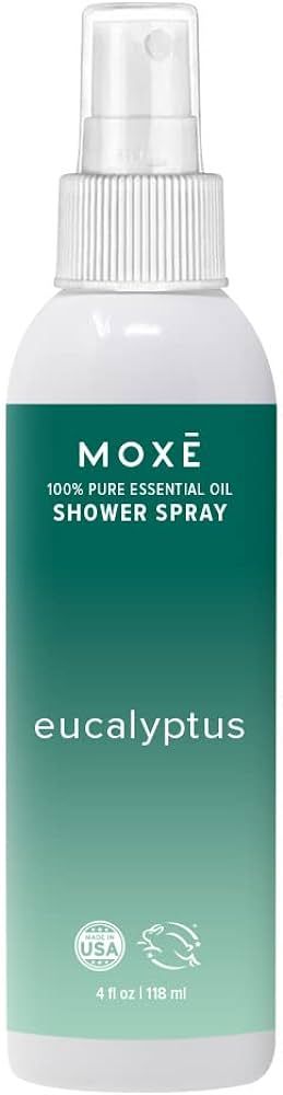 MOXE Eucalyptus Oil Shower Mist, Spa Steam Spray, Certified Natural 100% Essential Oils, Made in ... | Amazon (US)