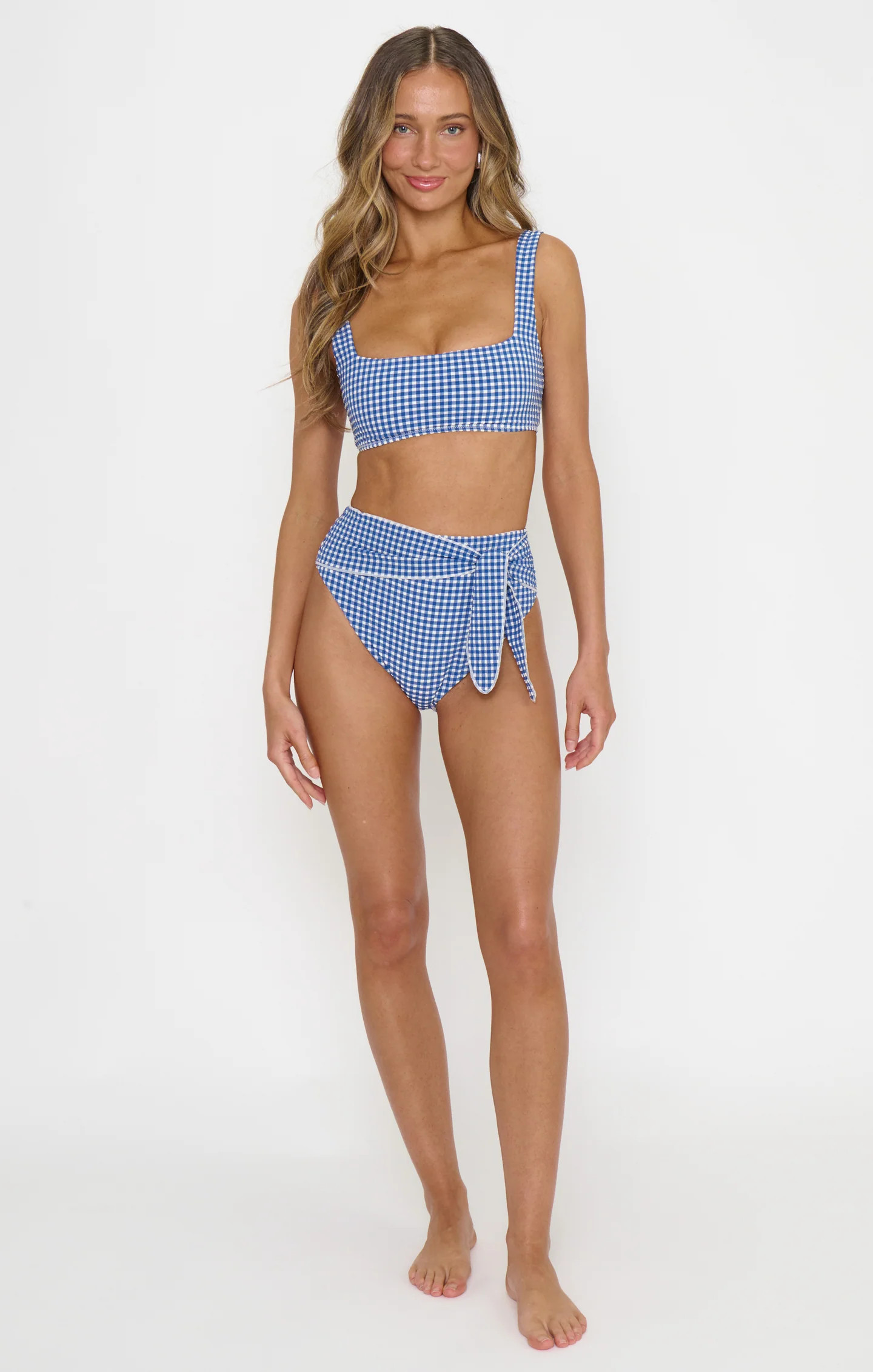 Montauk Bottom ~ Blueberry Gingham | Show Me Your Mumu