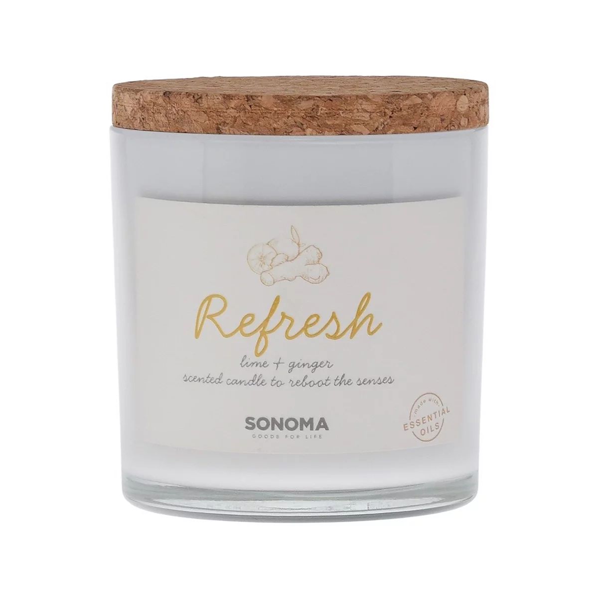 Sonoma Goods For Life® Spa Refresh 3-Wick Candle Jar | Kohl's