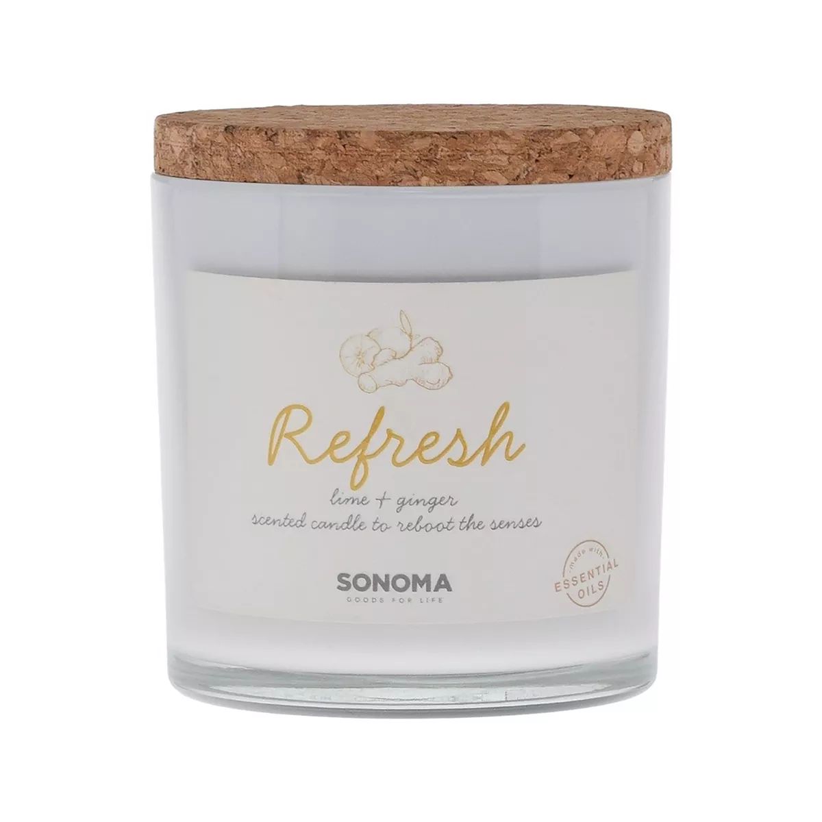 Sonoma Goods For Life® Spa Refresh 3-Wick Candle Jar | Kohl's