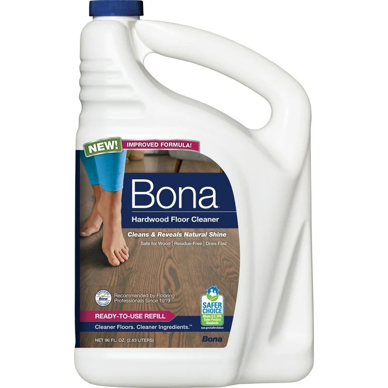 Bona Hardwood Floor Cleaner Refill, 96 fl oz - Walmart.com | Walmart (US)