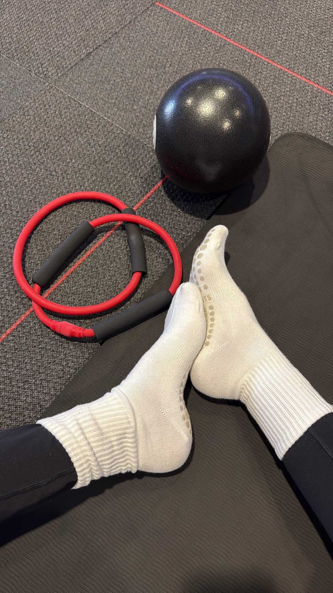 Best Pilates socks. Grip socks. 

#LTKActive #LTKfitnessgoals #LTKmorningroutine