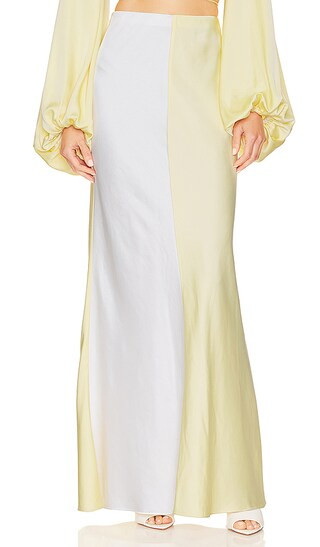 Alice Skirt in Buttermilk Splice | Revolve Clothing (Global)