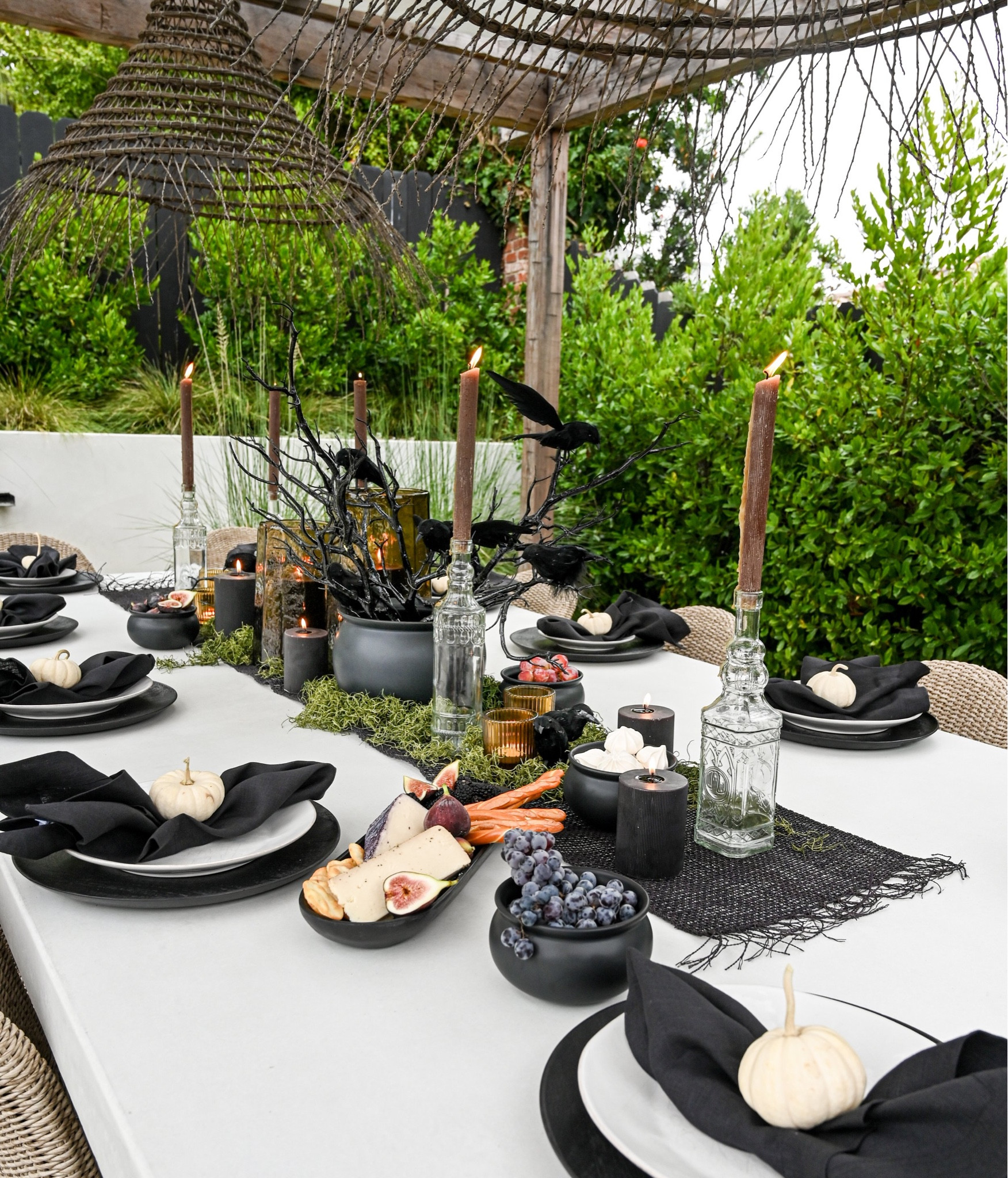 Setting our Halloween table this year with lots of pieces that are versatile for year round entertaining plus a few Halloween specific additions like cauldrons, pumpkins, and our favorite, the black crows.

#LTKHalloween

Halloween 2024
Halloween decor
Neutral Halloween 
Fall 2024
Fall decor 

#LTKHome #LTKFindsUnder50 #LTKSeasonal