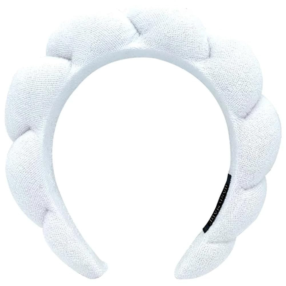 Spa Headbands for Face Washing & Makeup Removal - Bubble Skincare Terry Cloth Puffy Headbands for... | Amazon (US)
