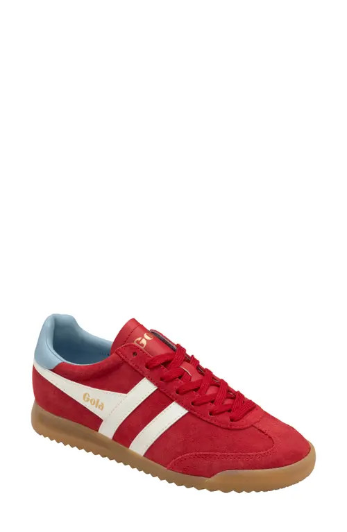 Gola Torpedo Sneaker in Red/Off White/Air at Nordstrom, Size 8 | Nordstrom