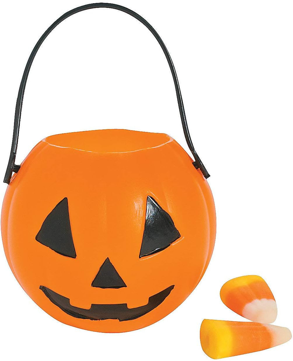Fun Express Set of 12 Pieces Mini Plastic Pumpkin Buckets, BPA Free Plastic, Halloween Party Supp... | Amazon (US)