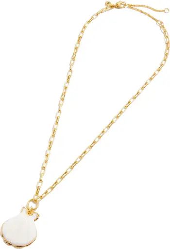 Madewell Shell Pendant Necklace | Nordstrom | Nordstrom