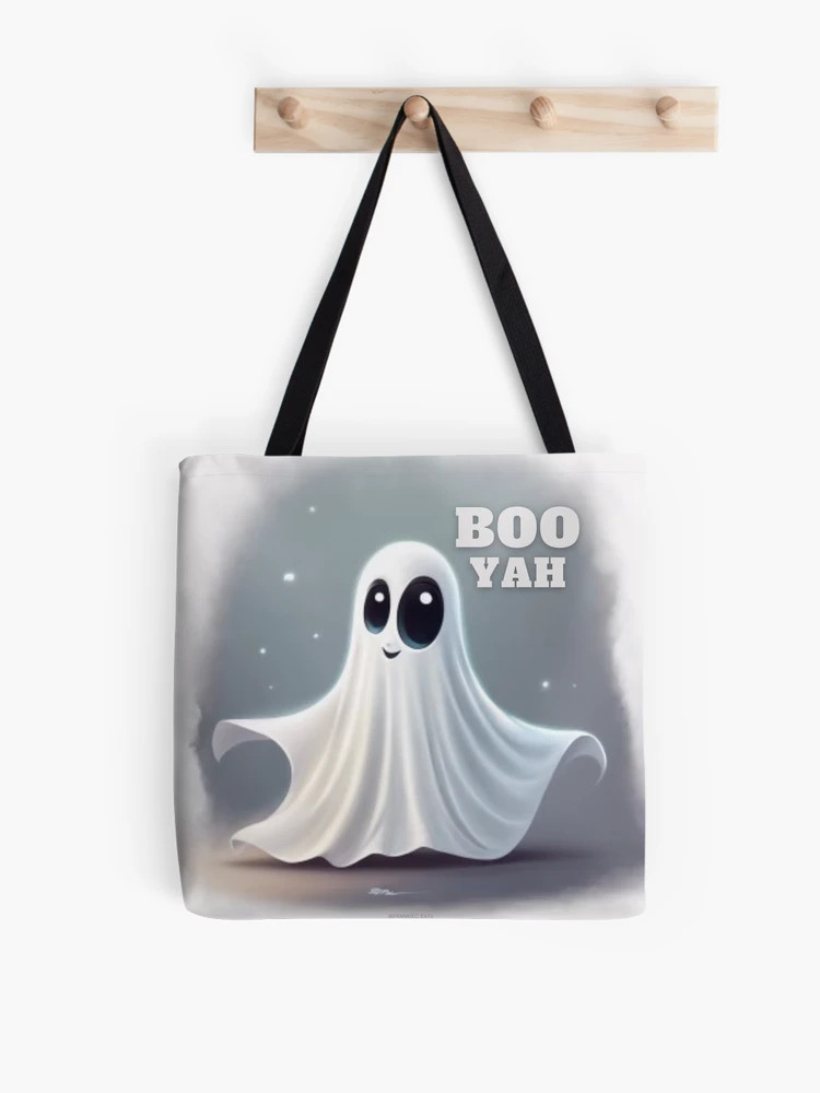 Boo Yah Ghost Tote Bag | Redbubble (US)