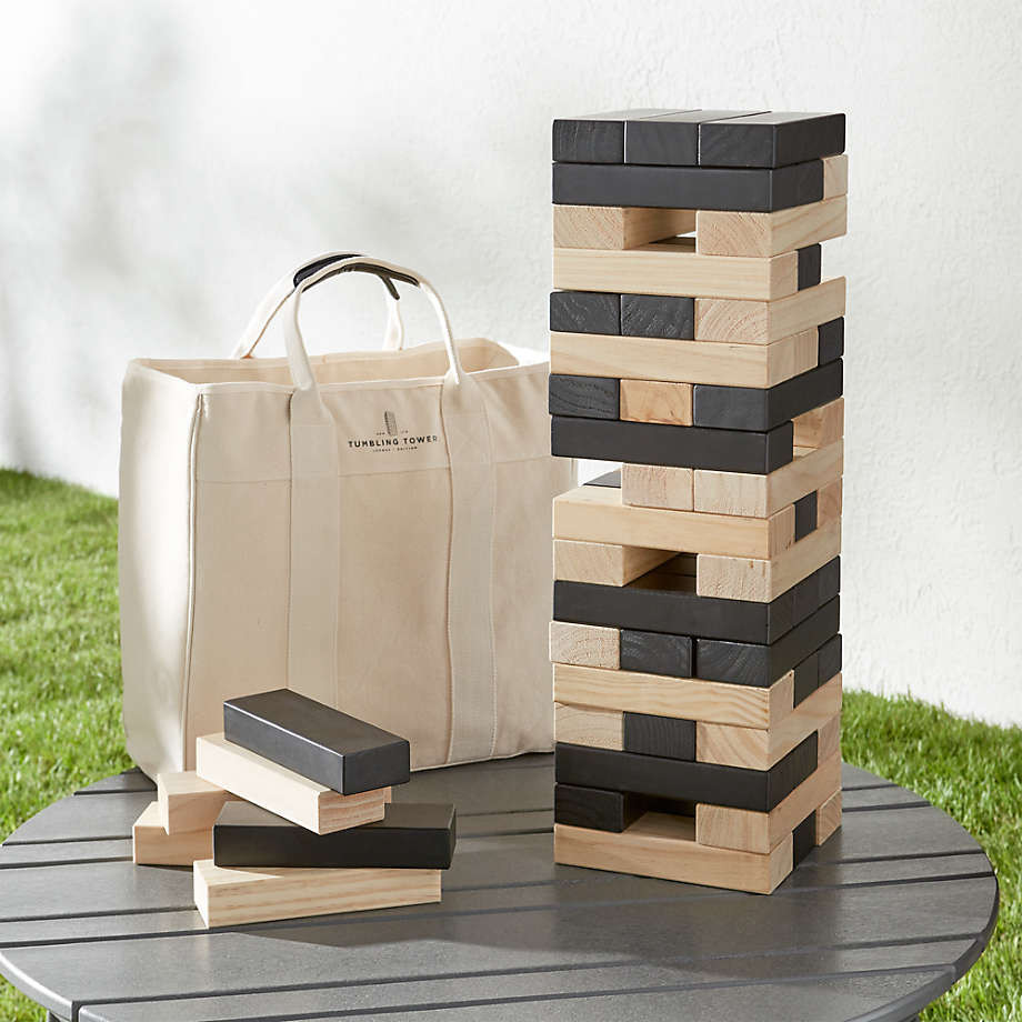 Tumbling Tower Game + Reviews | Crate & Barrel | Crate & Barrel