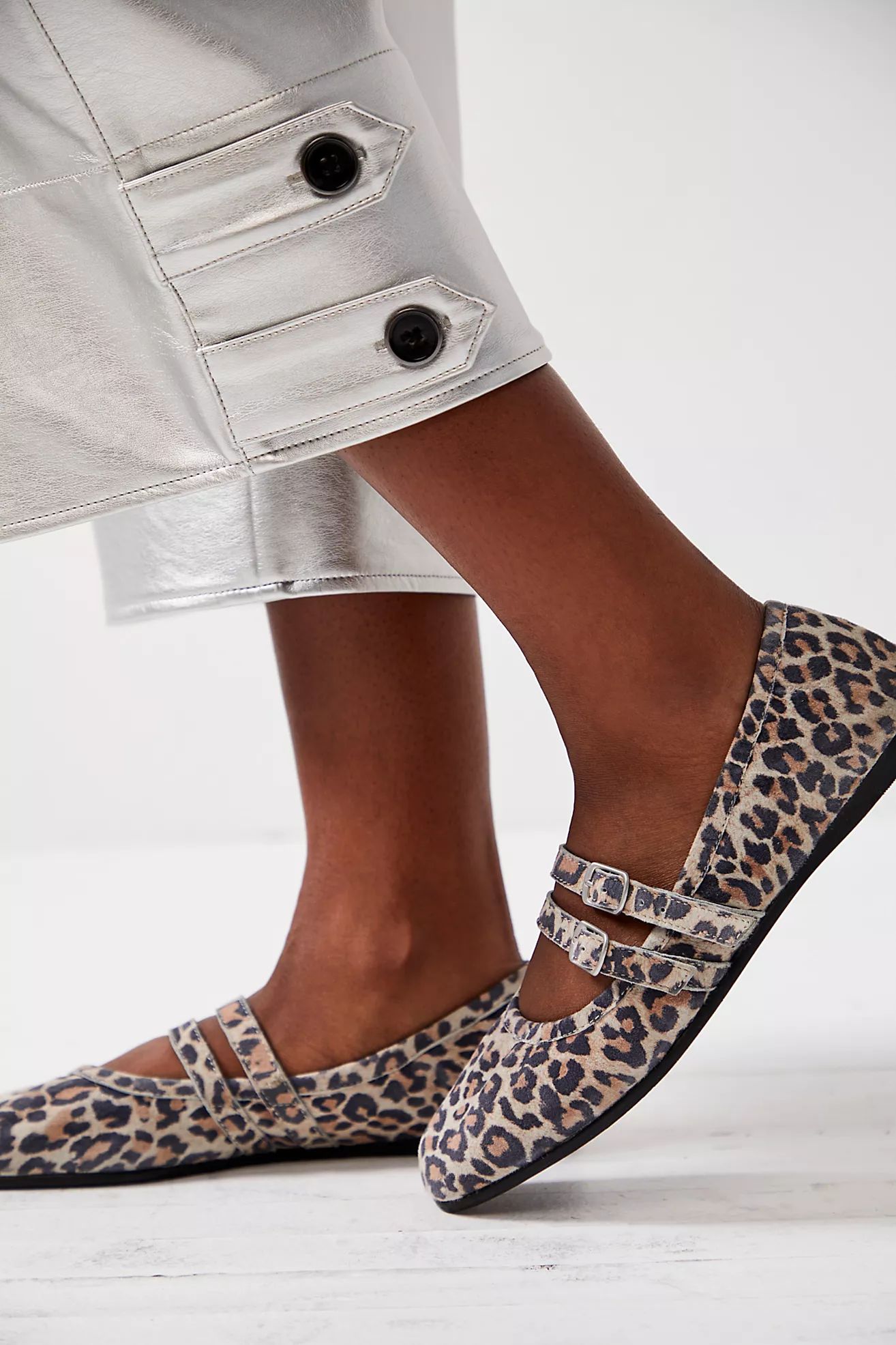 Color: Leopard Suede | Free People (Global - UK&FR Excluded)