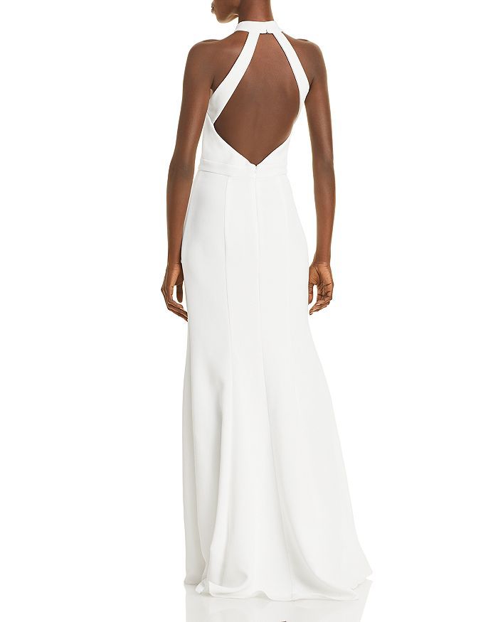 Fluted Crepe Gown - 100% Exclusive | Bloomingdale's (US)