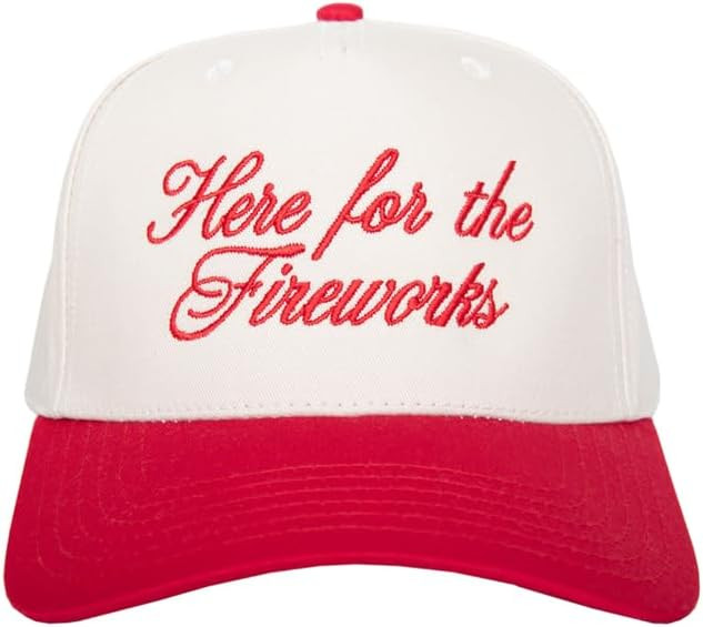 KATYDID Here for The Fireworks 4th of July Hat | Amazon (US)
