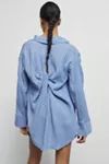 UO Winnie Twist-Back Button-Down Shirt | Urban Outfitters (US and RoW)
