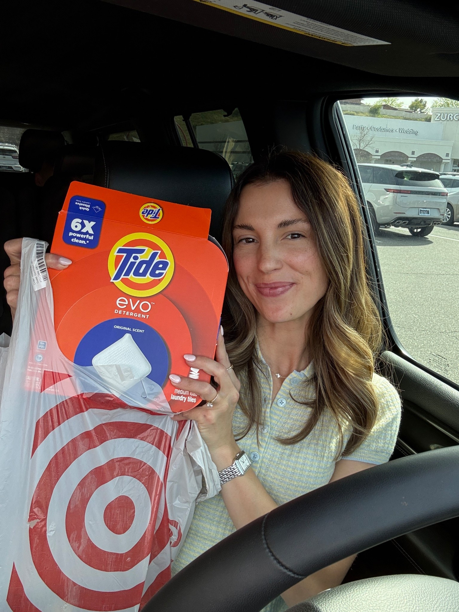 #ad Add these @tidelaundry Evo tiles to your next drive-up order at @target! They instantly activate in water and are a game-changer. #targetpartner #target #tidepartner #tide #tideevo 